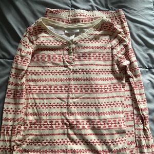 LC Lauren Conrad Girls pajama set